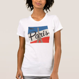 Camiseta Paris França   Torre Eiffel