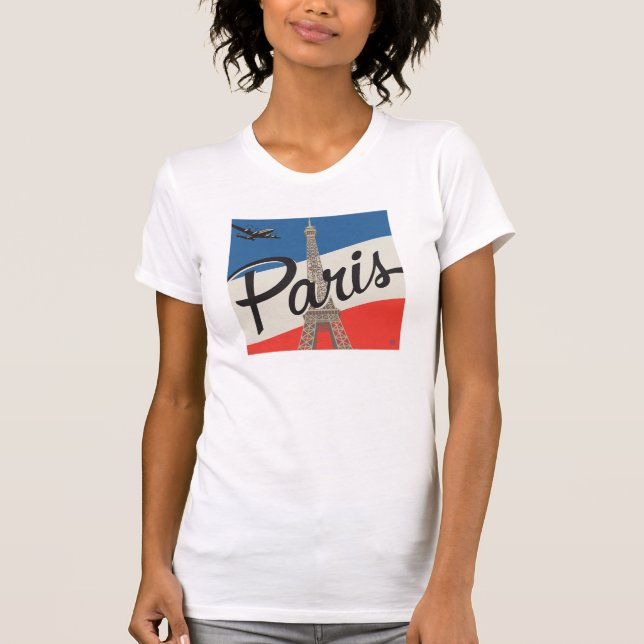 Camiseta Paris França | Torre Eiffel (Frente)