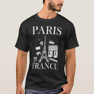 Camiseta Paris França Torre Eiffel Bela Paris