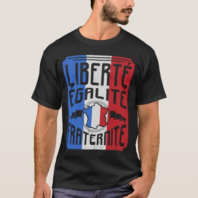 Camiseta Paris  Francês Torre Eiffel Francois Futebol (Frente)