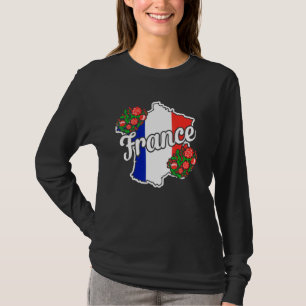 Camiseta Paris francesa Torre Eiffel Marselha Bonjour Men