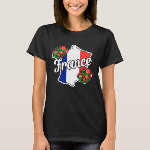 Camiseta Paris francesa Torre Eiffel Marselha Bonjour Men