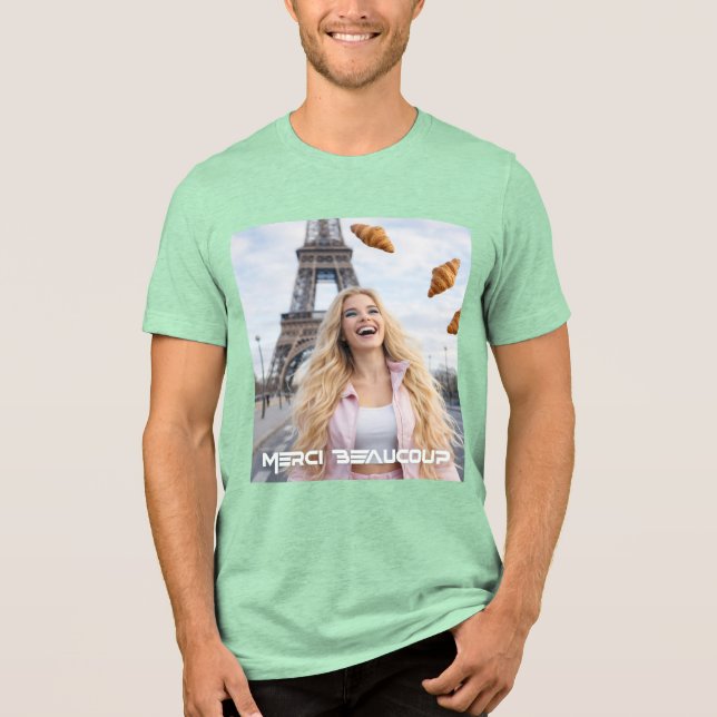 CAMISETA PARIS - MUITO OBRIGADO (Frente)