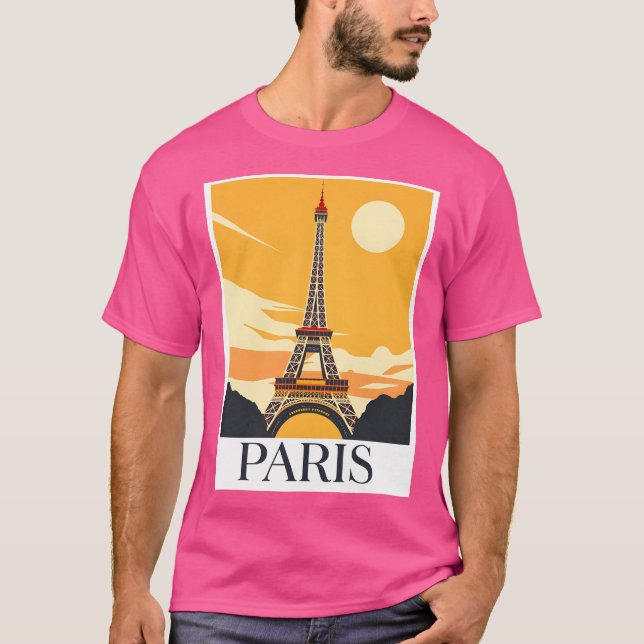 Camiseta Paris na minha mente (Frente)