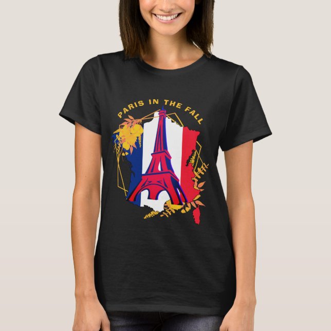 Camiseta PARIS NA QUEDA DO Francês (Frente)