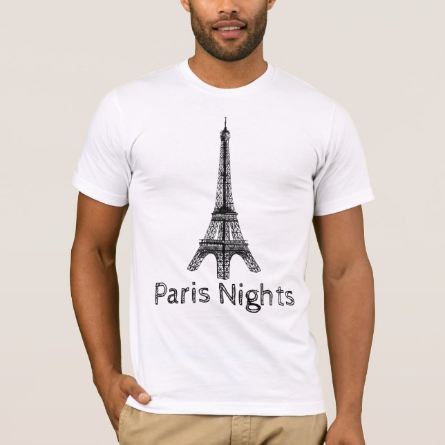 Camiseta Paris nights (Frente)