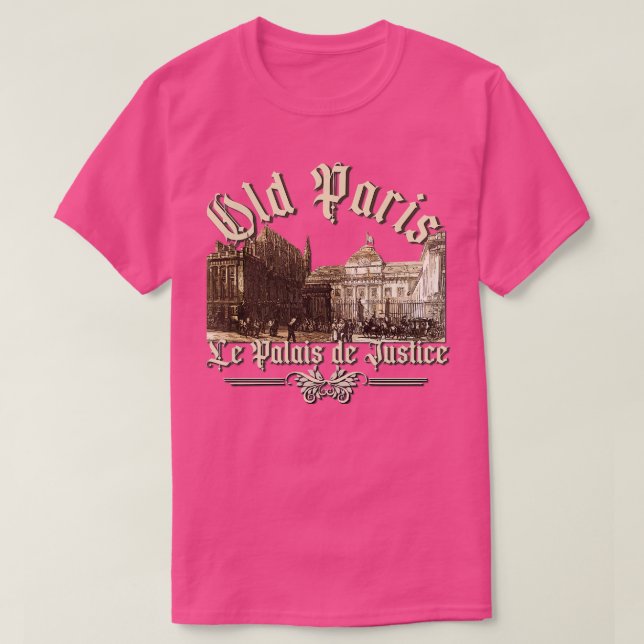 Camiseta Paris Palais de Justiça (Frente do Design)
