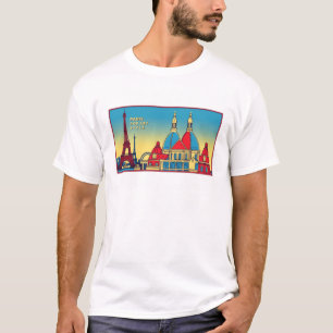 Camiseta Paris Skyline 1