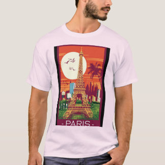 Camiseta Paris Sunset
