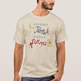 Camiseta Paris - Tokyo