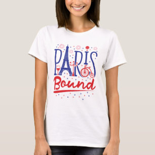 Camiseta Paris Vinculou Viajante Viagem de Férias Francesas