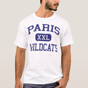 Camiseta Paris - Wildcats - segundo grau de Paris - Paris