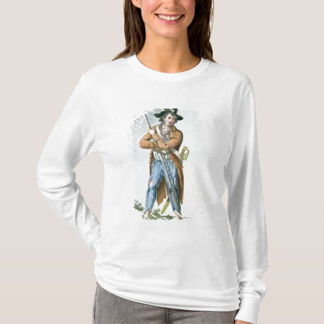 Camiseta Parisiense Sem-culotte (Frente)