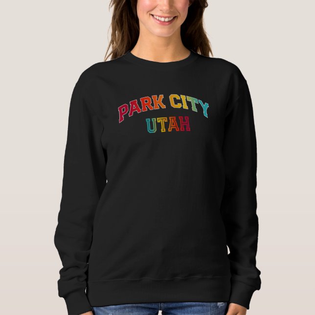 Camiseta Park City Utah Color (Frente)