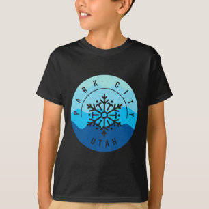 Camiseta Park City Utah Esquiando Snowboard Skier Snow