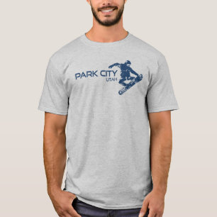 Camiseta Park City Utah Snowboarder
