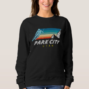 Camiseta Park City Utah Usa Ski Resort 1980s Retro