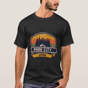 Camiseta Park City Utah-Vintage � Espírito de Aventura