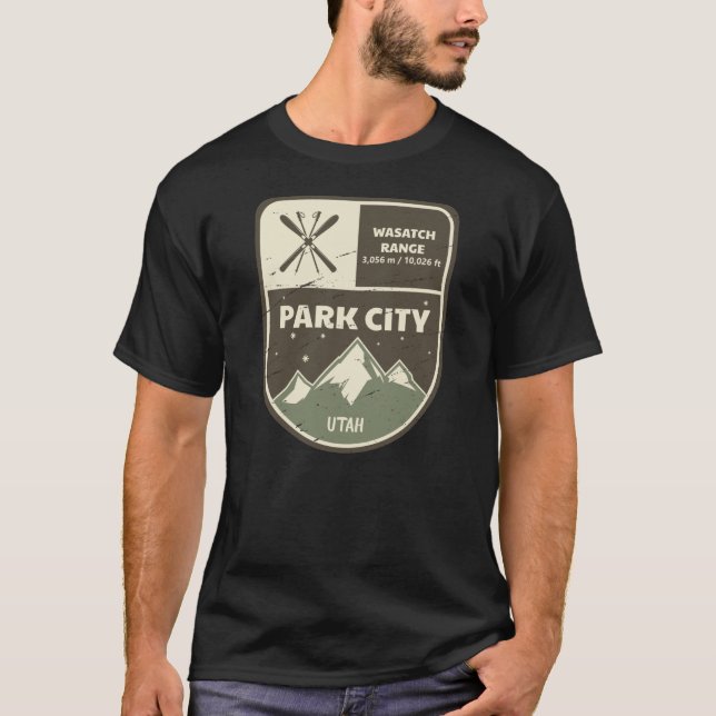 Camiseta Park City Wasatch Range Utah (Frente)