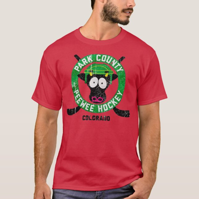 Camiseta Park County Peewee Hockey (Frente)