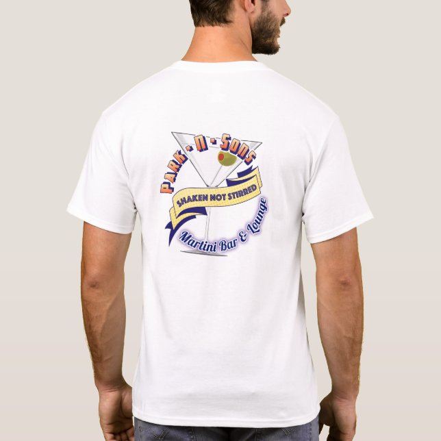 Camiseta Park N Sons Martini Bar & Lounge (Verso)