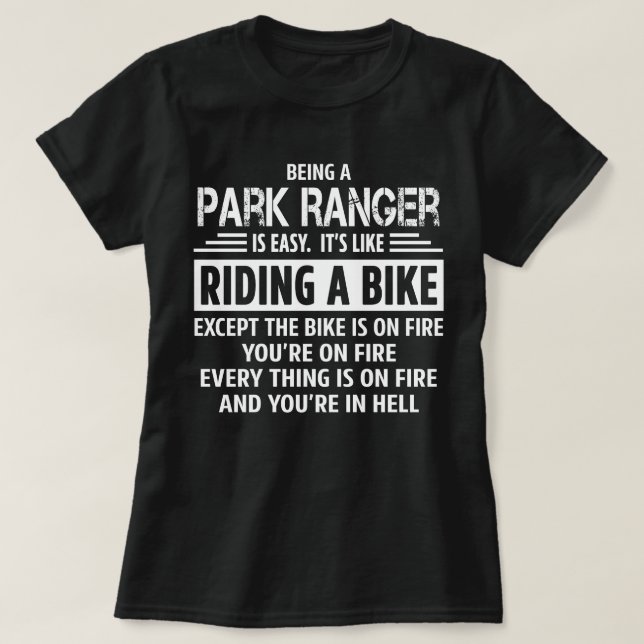 Camiseta Park Ranger (Frente do Design)