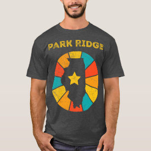 Camiseta Park Ridge Illinois Vintage angustiou Souvenir 1
