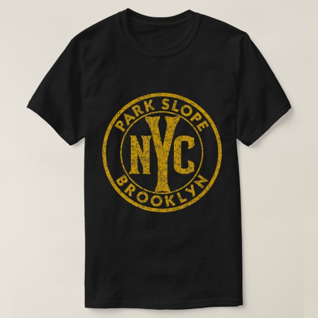 Camiseta Park Slope Brooklyn Vintage - Sinal de Vintage em  (Frente do Design)