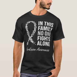 Camiseta Parkinson Awareness Gray Ribbon