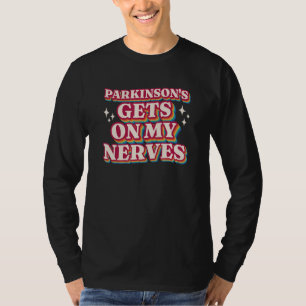 Camiseta Parkinson S Me Irrita Consciencialização da Parkin