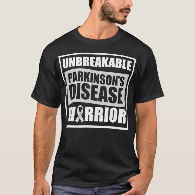 Camiseta Parkinsons: Sensibilizar o Guerreiro (Frente)