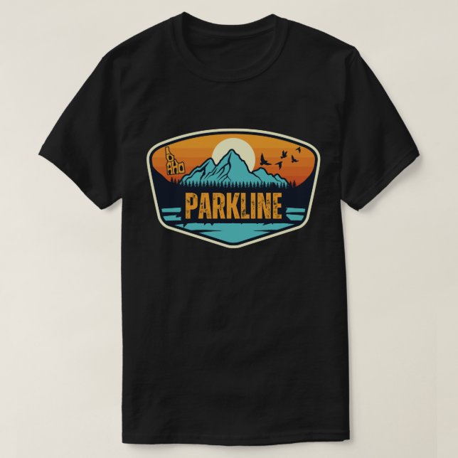 Camiseta Parkline, Idaho (Frente do Design)