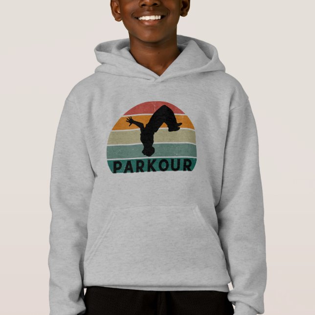 Camiseta Parkour al atardecer (Frente)