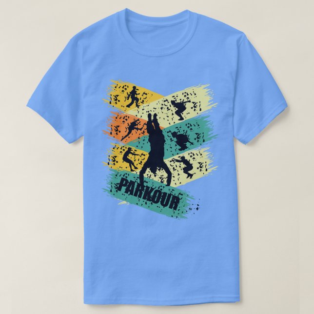 CAMISETA PARKOUR ART DECO (Frente do Design)