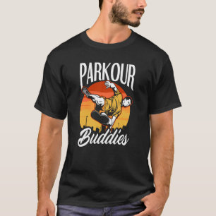 Camiseta Parkour Buddies Parkour Amigos Parkour