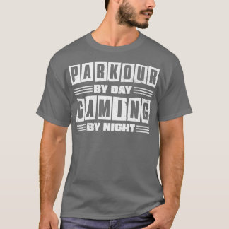 Camiseta Parkour By Day Gaming By Night117