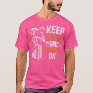 Camiseta Parkour Calmo E Parkour Em Parkour