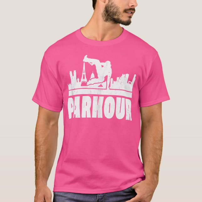 Camiseta Parkour Cidade Parkour Freerunning (Frente)
