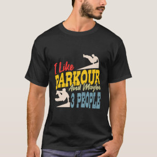 Camiseta Parkour da Juventude Free Runner