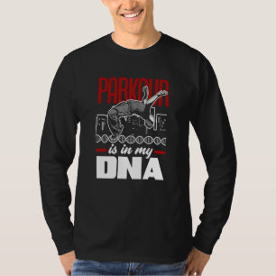 Camiseta Parkour Está No Meu DNA Parkour