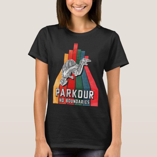Camiseta Parkour Executando Estilo Livre Executando 1 (Frente)