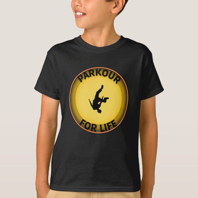 Camiseta Parkour for life (Frente)