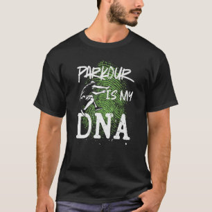 Camiseta Parkour Free Running Traceur Dna Vintage Parkour I
