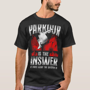 Camiseta Parkour Free Running Traceur Vintage Parkour É O