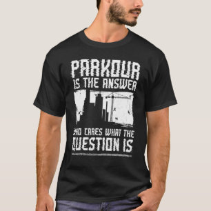 Camiseta Parkour Free Running Traceur Vintage Parkour É Th
