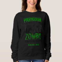 Parkour Free Running Traceur Zombie Vintage Parkou