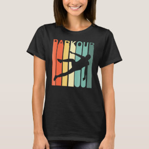Camiseta Parkour Free Running Training Traceur Retro Boys