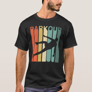 Camiseta Parkour Free Running Training Traceur Retro Boys S
