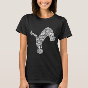 Camiseta Parkour Freerunner Freerunning Traceur Men