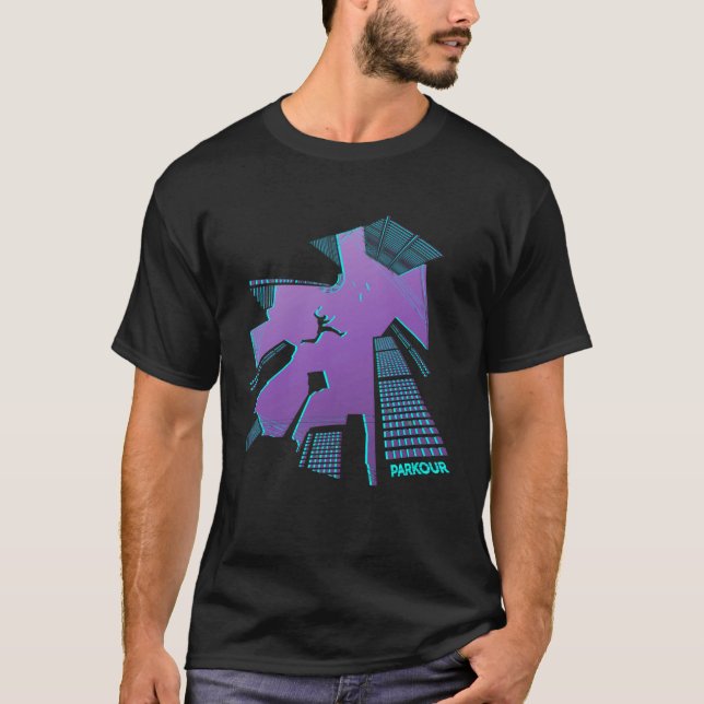 Camiseta Parkour freerunning acrobatics extreme (Frente)